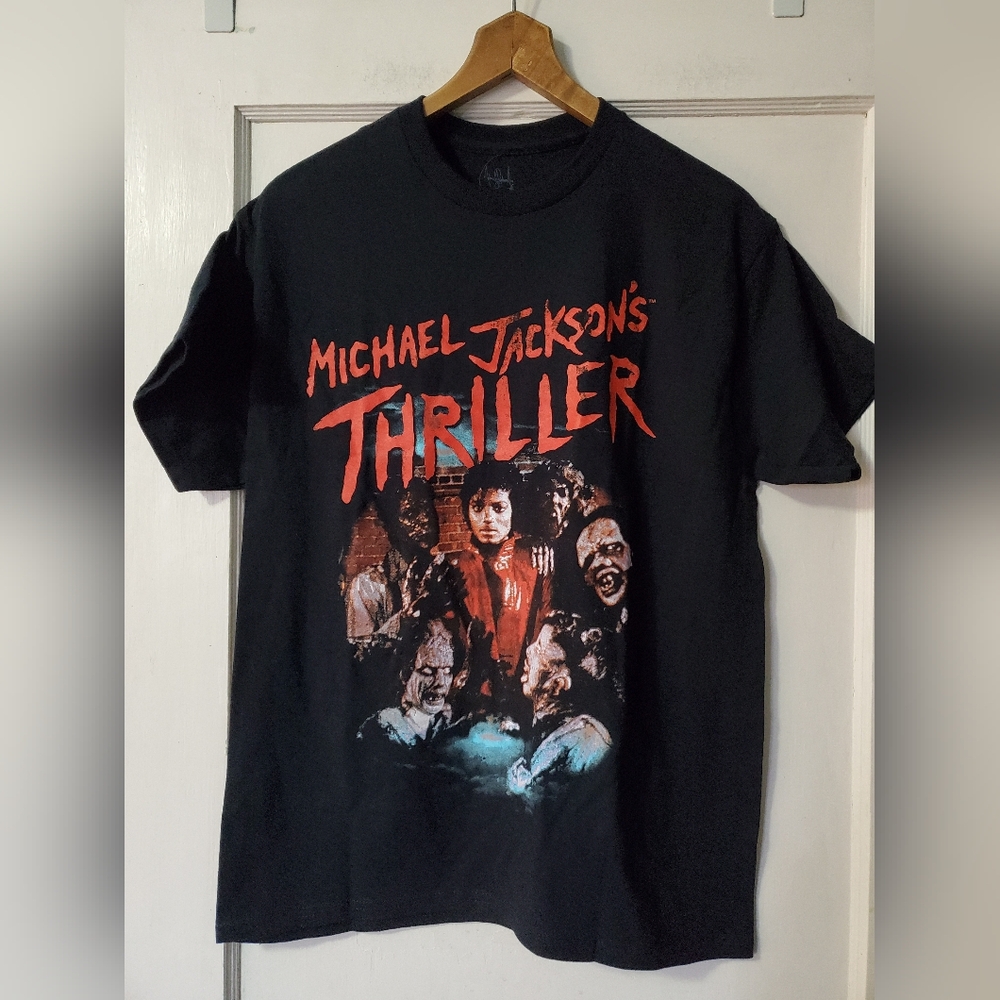 Michael Jackson's Iconic Thriller T-Shirt 🧟‍♂️100%Cotton